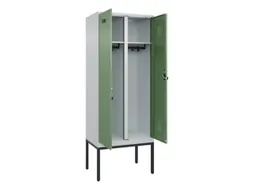 locker voor scheiding van kleding,HxBxD 2120x800x500mm,2vak