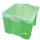 Opbergdoos 35 Liter Groen Transparant