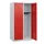schoollocker,HxBxD 1530x800x500mm,2vak,vak B 400mm,cil.-slot