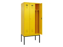 locker voor scheiding van kleding,HxBxD 2120x900x500mm,3vak