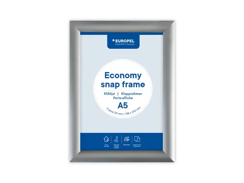 Kliklijst Europel Economy A5 zilver