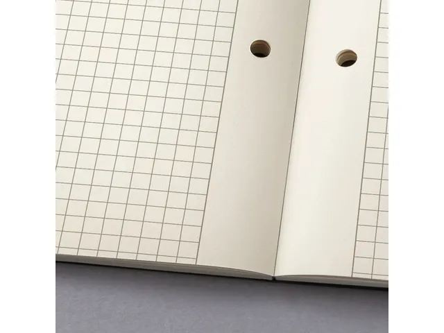 Bloc correspondance Sigel CONCEPTUM softcover A5 noir quadrillé