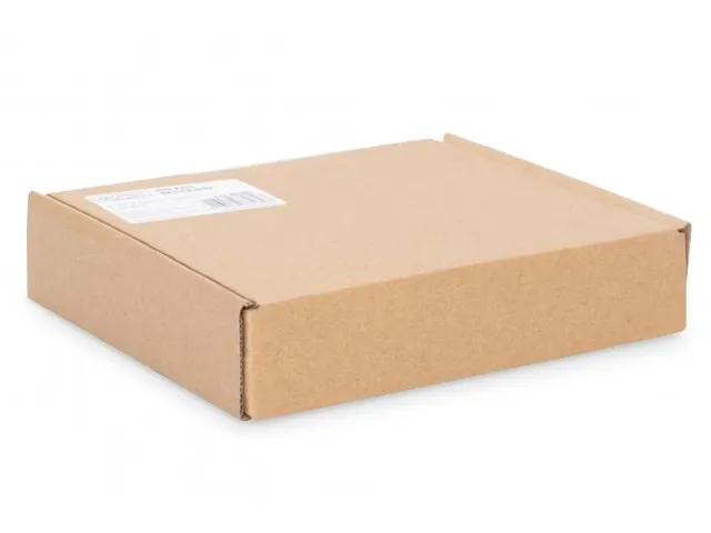 DIN-rail splitterbox voor 8 LC/DX-adapters Grijs