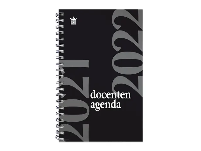 Schoolagenda 2026-2027 Ryam docenten 7dagen/2pagina's spiraal zwart