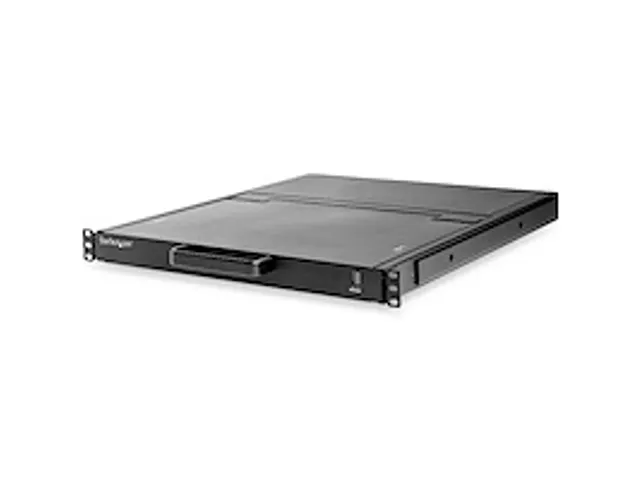 1-Port KVM Console 17 inch HD LCD Rack 1U USB QWERTY Keyboard