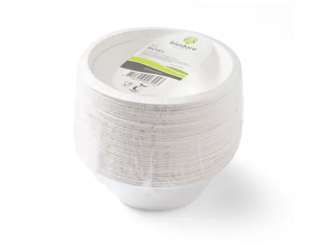 Depa Biodore Schaal Suikerriet Wit 350ml doos 10x50stuks