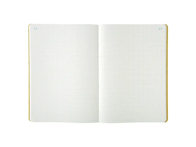 Register 29,7x21 cm - geruit 5x5 - genummerd - 80 blad assorti