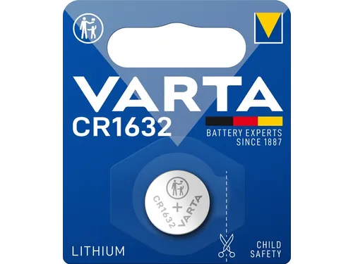 Batterij VARTA knoopcel 1x CR1632 lithium