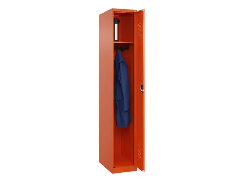 locker,HxBxD 1850x300x500mm,1vak,vak B 300mm,cil.-slot,staand op vloer