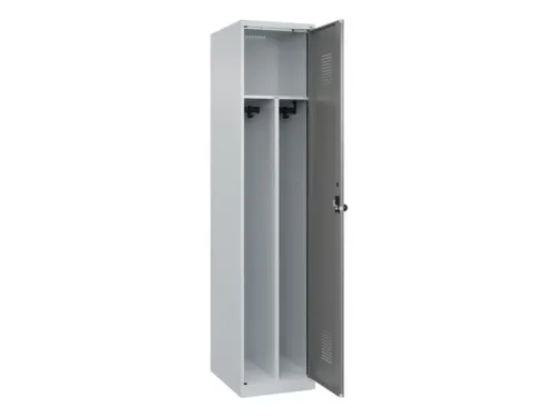 locker voor scheiding van kleding,HxBxD 1850x400x500mm,1vak