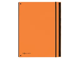 Sorteermap Pagna Trend 7 vaks A4 Pp Oranje