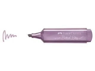 Tekstmarker Faber Castell Metallic robijn - 2