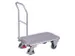 Chariot à dossier rabattable Charge 150kg Plateau 900x600mm Alu