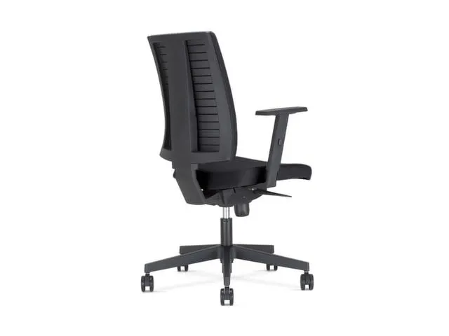 chaise de bureau pivotante,Mécan. synchrone,a. accoudoirs