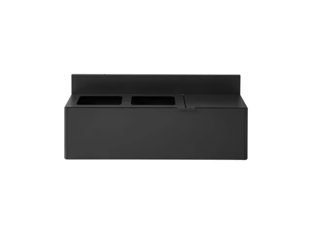 Bica Basic 911 Wandafvalscheidingsunit 3x20 liter Antraciet
