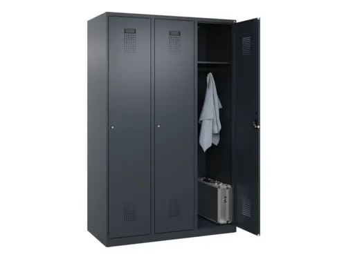 locker,HxBxD 1850x1200x500mm,3vak,vak B 400mm,cil.-slot