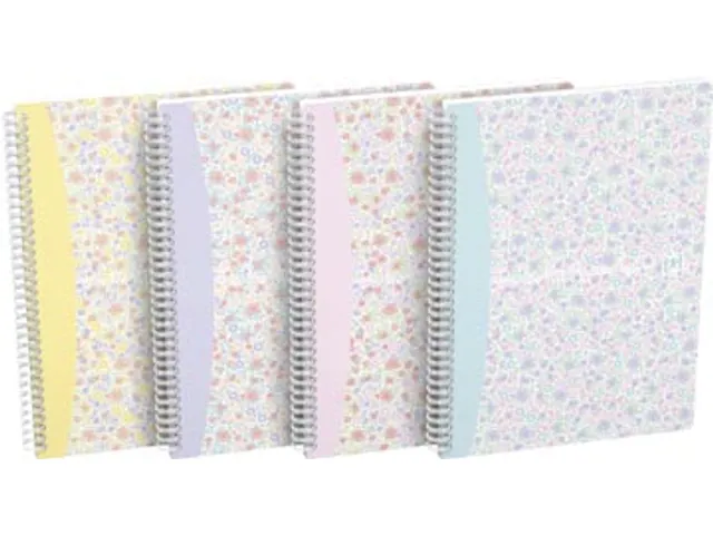 hardcover spiraalschrift B5 60 vel geruit 5 mm