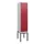 dubbeldekse locker,HxBxD 1950x400x500mm,1x2vak.,vak B 400mm