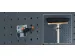 porte-outils,p. plaque de rangement perforée,HxlxP 25-40x60x60mm