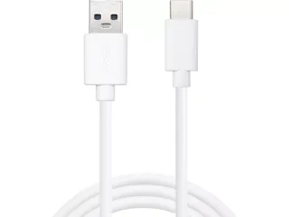 USB-C 3.1 > USB-A 3.0 Kabel 1 Meter Wit - 1