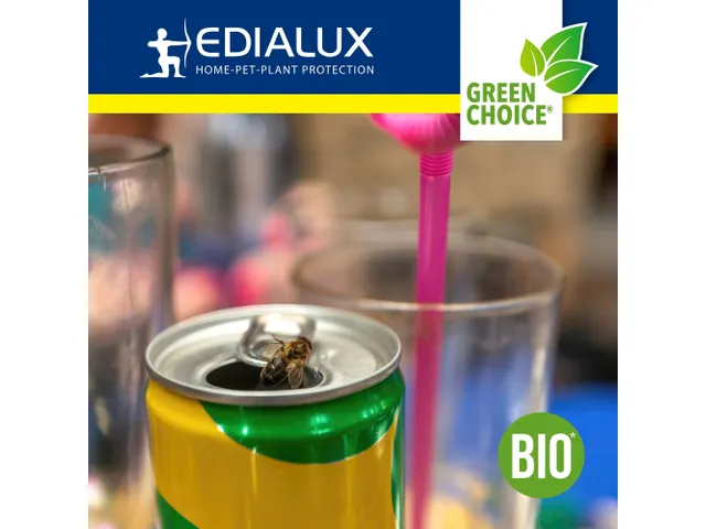 Herbruikbare wespenval met 500 ml natuurlijke lokvloeistof