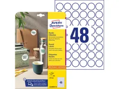 Ronde Etiketten Diameter 30 Mm Wit
