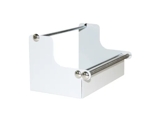 etikettenhouder,v. legbord,HxBxD 120x214x128mm,v. wielen BxØ 210x220m