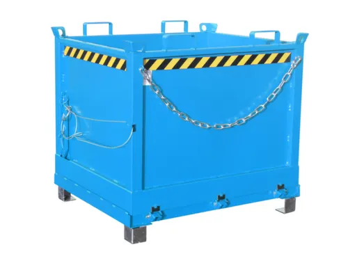 klapbodemcontainer,HxLxB 1145x1040x1245mm,1m³,hijsogen,vorksloffen