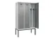 armoire vestiaire noir et blanc,HxlxP 2120x1200x500mm,3compart.