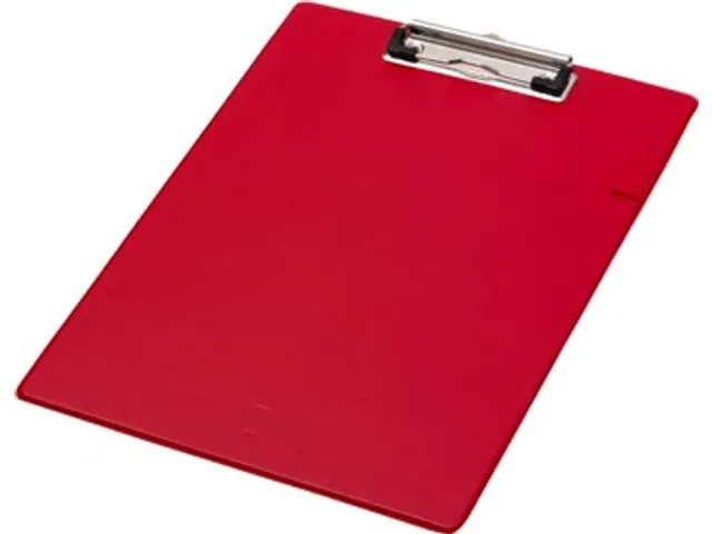 Klemplaat A4 Rood PVC