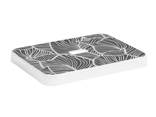 #Deksel Sigma Home 5L Bladerentransparante 24x16,5x2,5cm