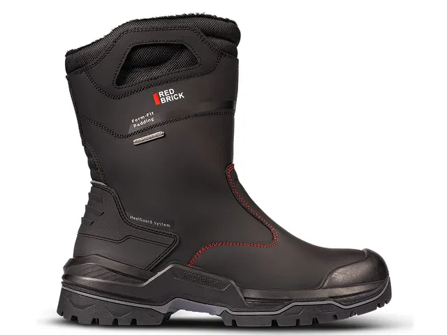 Botte de travail Redbrick Boot Black Wool S7S Pointure 42