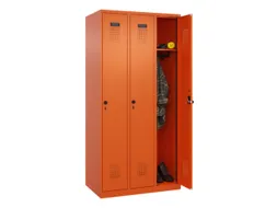 locker,HxBxD 1850x900x500mm,3vak,vak B 300mm,draaigrendel