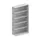 kantoorstelling aanbouwveld HxBxD 1850x1006x335mm 5 OH Stalen Ral7035