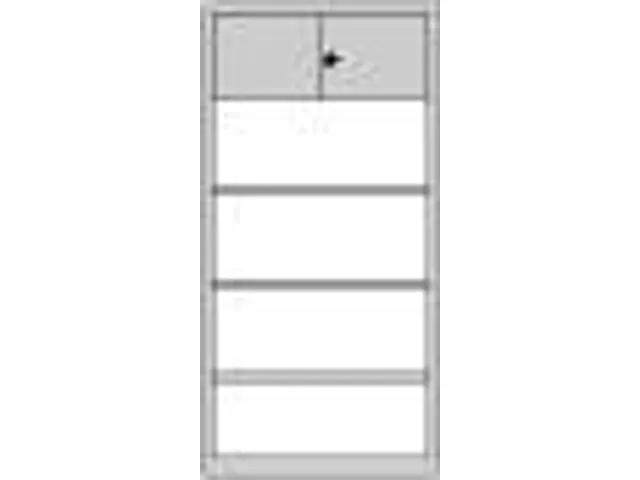 Documentenkluis 1950x930x500mm 3legborden Corpus Ral7021 Front Ral3003