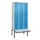 locker voor scheiding van kleding,HxBxD 2120x900x815mm,3vak