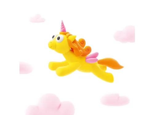 Klei Hey Clay Sunny 3 potjes