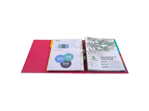 Classeur à levier Prem'Touch intérieur et extérieur en polypropylè