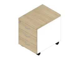 mobiel ladeblok,HxBxD 580x420x560mm,3lade(n),centr. vergrendeling
