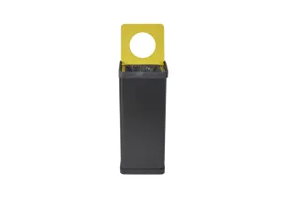 PBCORBN Recyclingbak Plastic 50 L. zwart / geel - 2