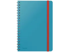 Notitieboek Leitz Cosy B5 lijn spiraal blauw