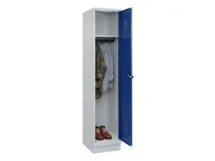 locker,HxBxD 1950x400x500mm,1vak,vak B 400mm,draaigrendel,sokkel