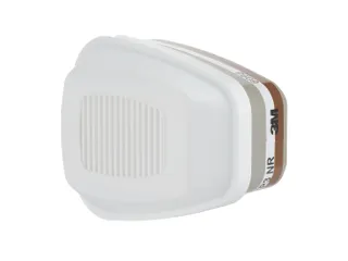 3M Gas- damp- en deeltjesfilters 6098 AX P3 NR, pak van 2 stuks - 1