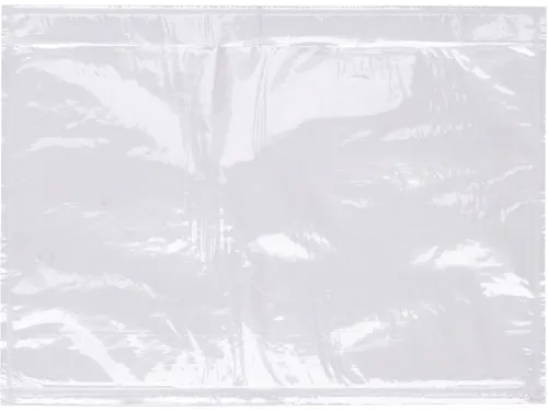 Zelfklevend documentenmapje transparant 155x235mm 500 stuks