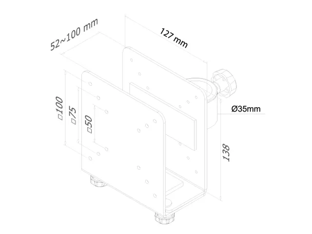 Thinclient-10holder for FPMA-D935-series