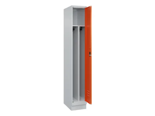 locker voor scheiding van kleding,HxBxD 1950x300x500mm,1vak