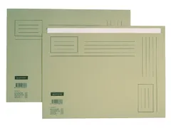 Vouwmap Quantore Folio ongelijke zijde 230gr grijs