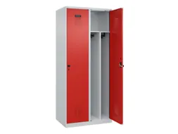 locker voor scheiding van kleding,HxBxD 1850x800x500mm,2vak
