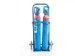 diable pour bouteilles,force 100kg,2x10l bouteille,a. chaîne,RAL5010