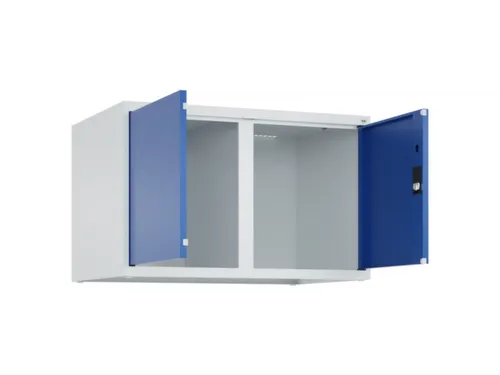 opzetkast,v. locker,2vak.,vak B 400mm,HxBxD 500x800x500mm,vleugeldeur